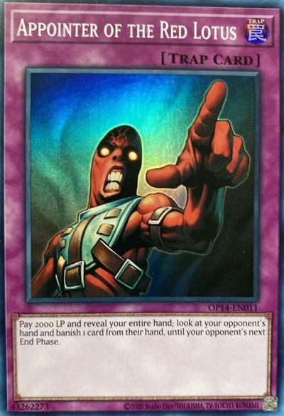 Appointer of the Red Lotus [OP14-EN011] Super Rare | Pegasus Games WI