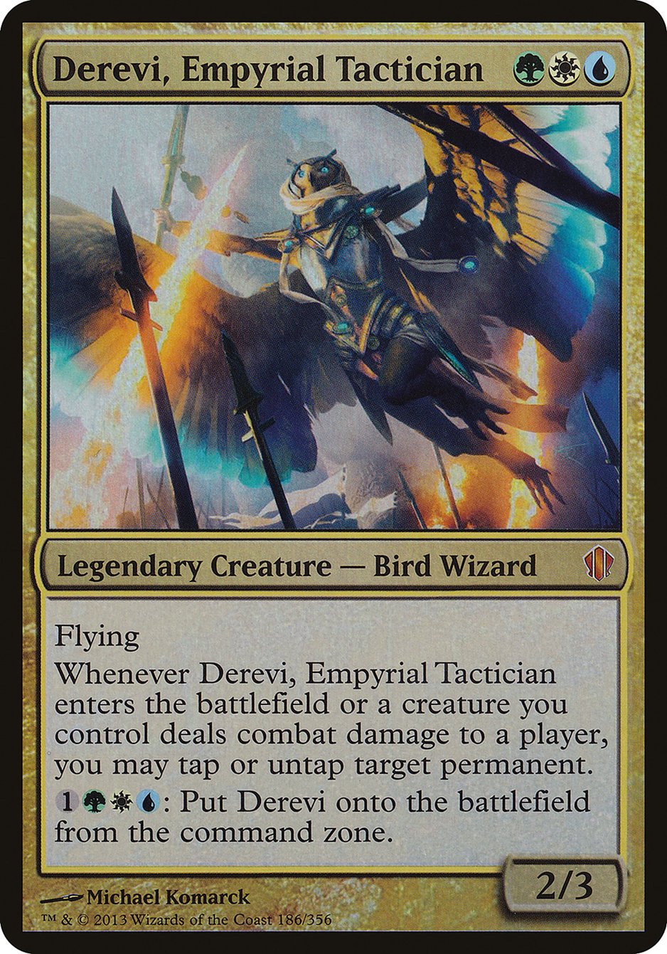 Derevi, Empyrial Tactician (Oversized) [Commander 2013 Oversized] | Pegasus Games WI