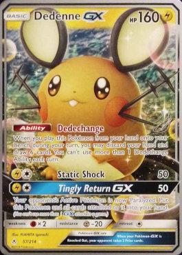 Dedenne GX (57/214) (Perfection - Henry Brand) [World Championships 2019] | Pegasus Games WI