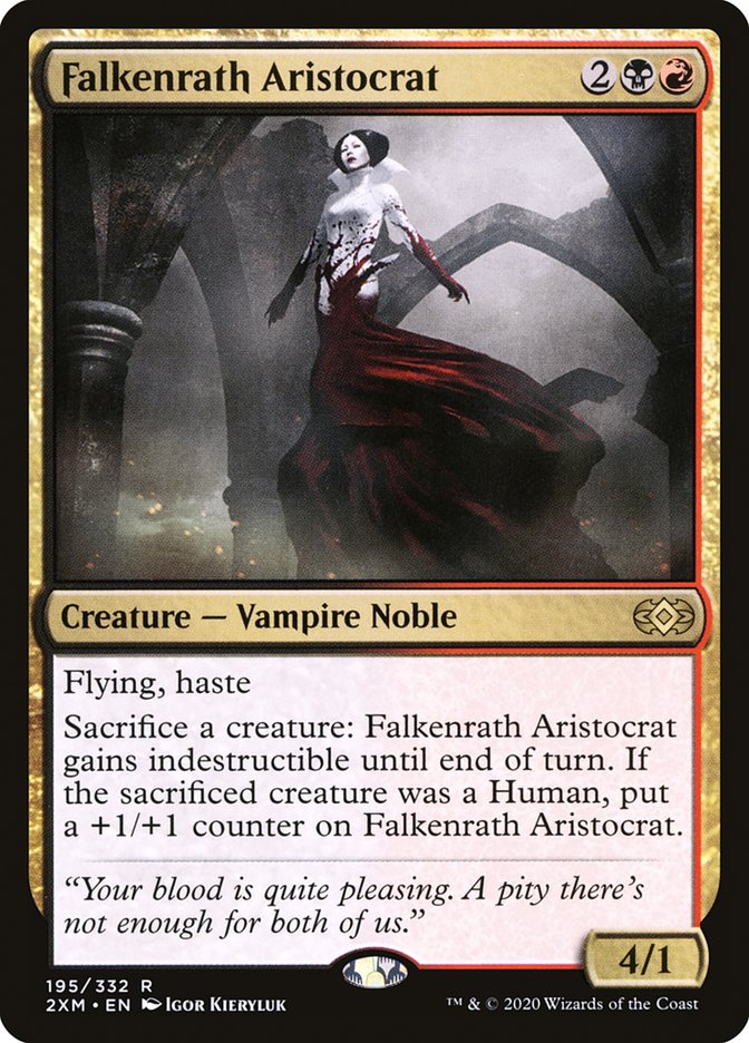 Falkenrath Aristocrat [Double Masters] | Pegasus Games WI