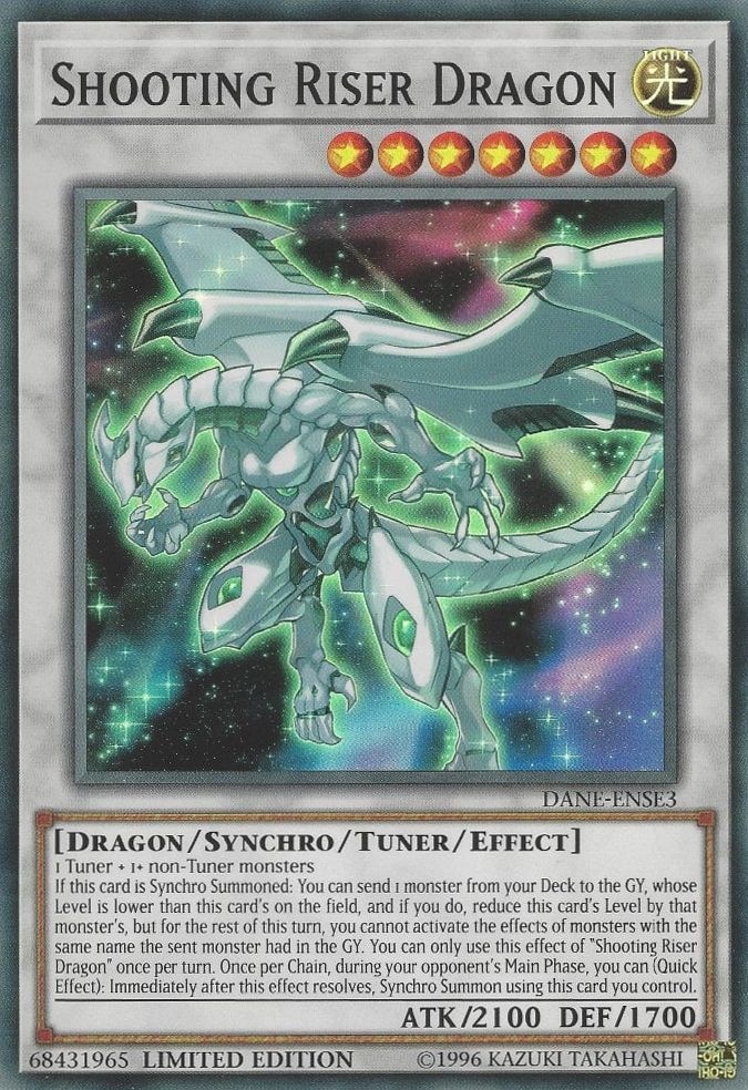 Shooting Riser Dragon [DANE-ENSE3] Super Rare | Pegasus Games WI