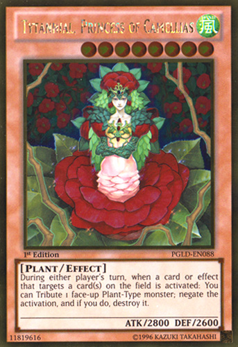 Tytannial, Princess of Camellias [PGLD-EN088] Gold Rare | Pegasus Games WI