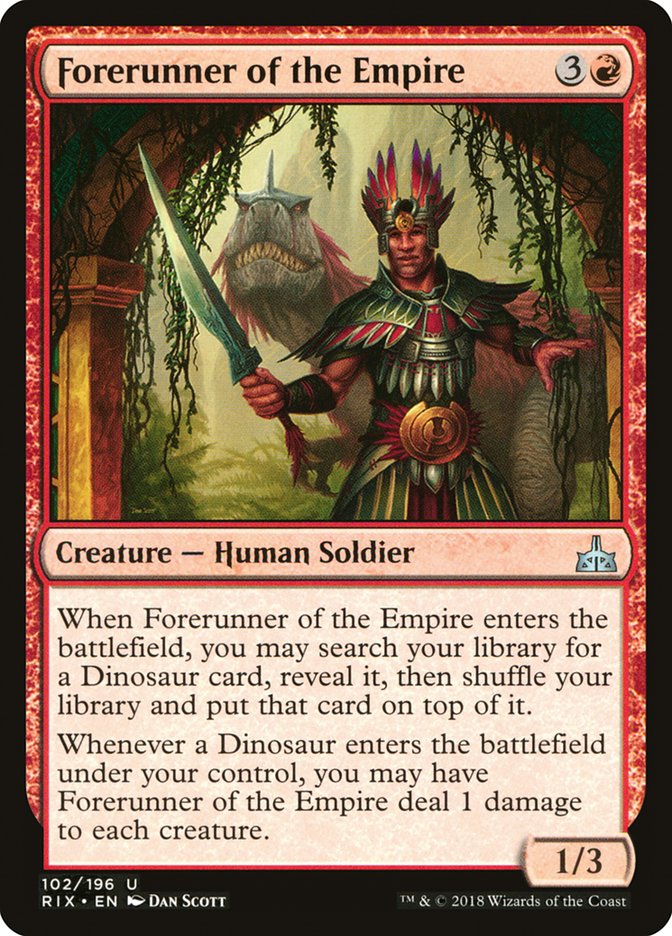 Forerunner of the Empire [Rivals of Ixalan] | Pegasus Games WI