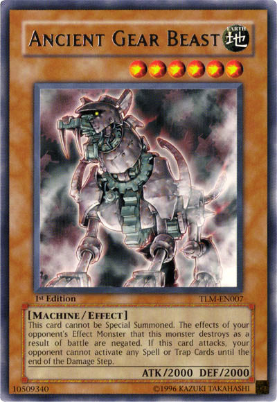 Ancient Gear Beast [TLM-EN007] Rare | Pegasus Games WI