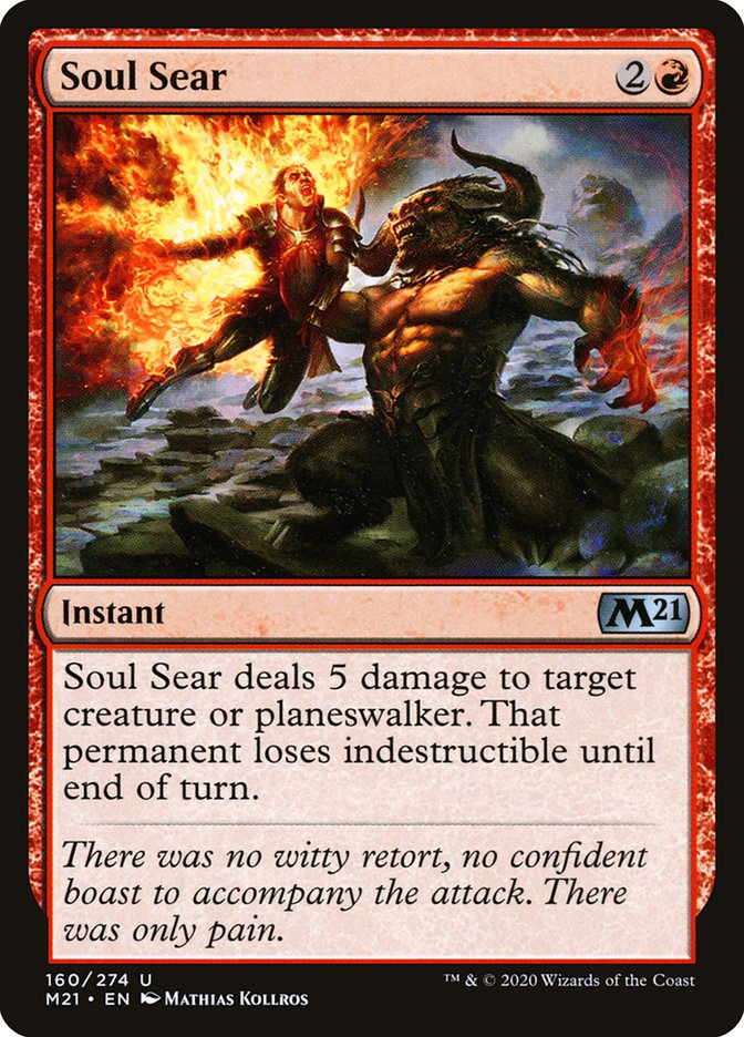 Soul Sear [Core Set 2021] | Pegasus Games WI