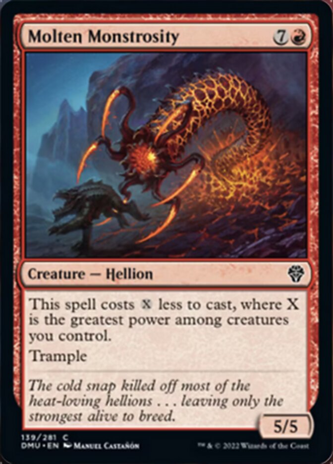 Molten Monstrosity [Dominaria United] | Pegasus Games WI