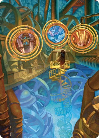 Extraplanar Lens Art Card [Commander Masters Art Series] | Pegasus Games WI