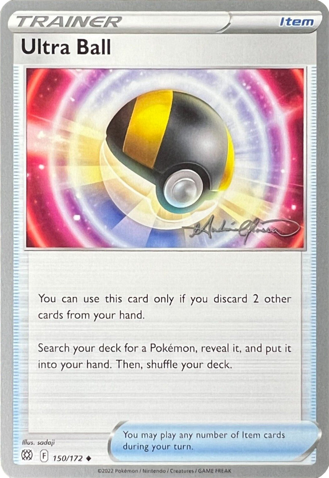 Ultra Ball (150/172) (The Shape of Mew - Andre Chiasson) [World Championships 2022] | Pegasus Games WI