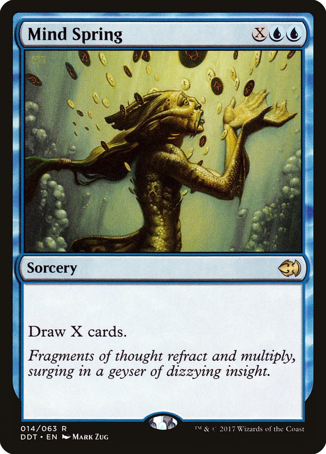 Mind Spring [Duel Decks: Merfolk vs. Goblins] | Pegasus Games WI