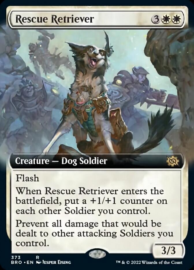 Rescue Retriever (Extended Art) [The Brothers' War] | Pegasus Games WI