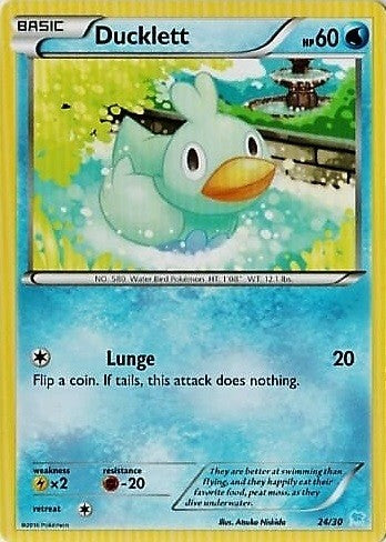 Ducklett (24/30) [XY: Trainer Kit 3 - Suicune] | Pegasus Games WI