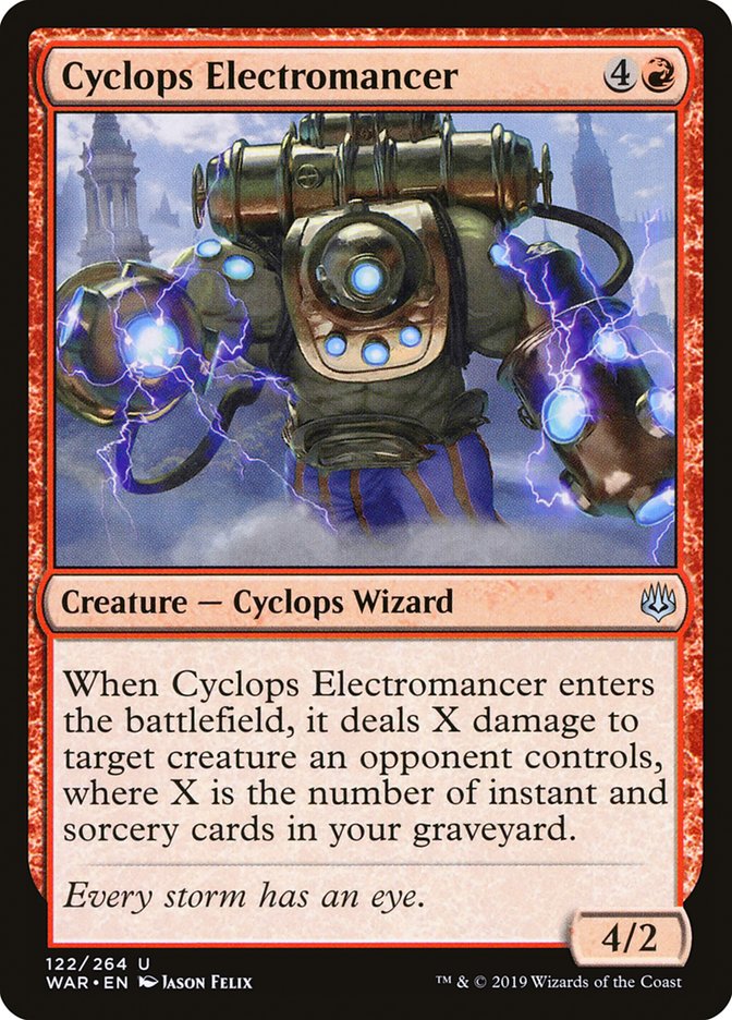 Cyclops Electromancer [War of the Spark] | Pegasus Games WI