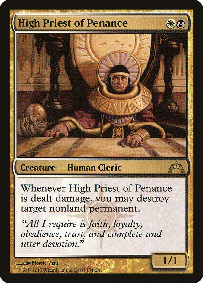 High Priest of Penance [Gatecrash] | Pegasus Games WI