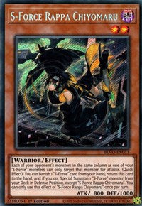 S-Force Rappa Chiyomaru [BLVO-EN011] Secret Rare | Pegasus Games WI