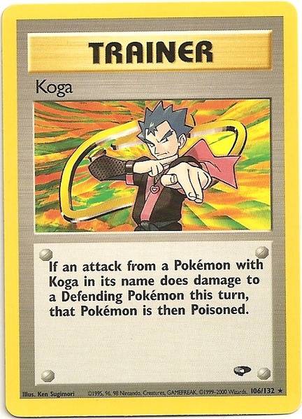 Koga (106/132) [Gym Challenge Unlimited] | Pegasus Games WI