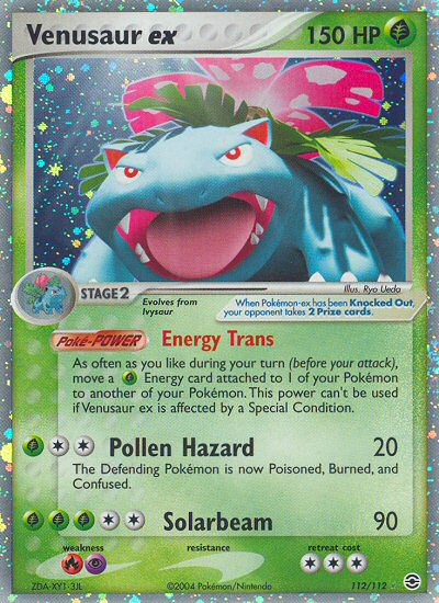 Venusaur ex (112/112) [EX: FireRed & LeafGreen] | Pegasus Games WI