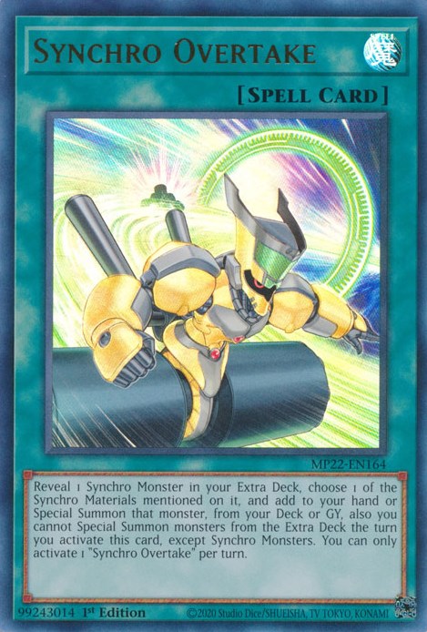 Synchro Overtake [MP22-EN164] Ultra Rare | Pegasus Games WI