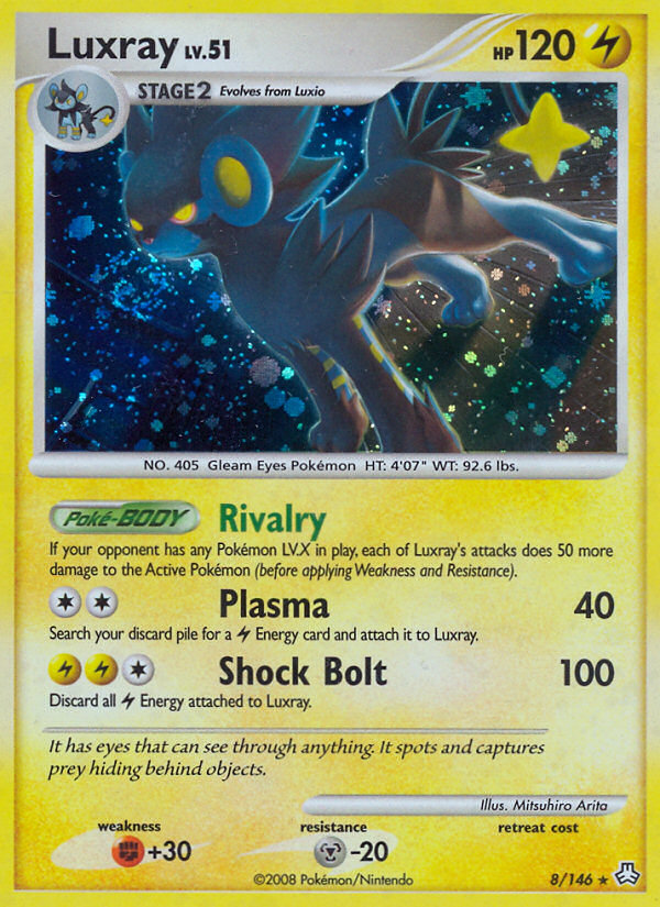 Luxray (8/146) [Diamond & Pearl: Legends Awakened] | Pegasus Games WI