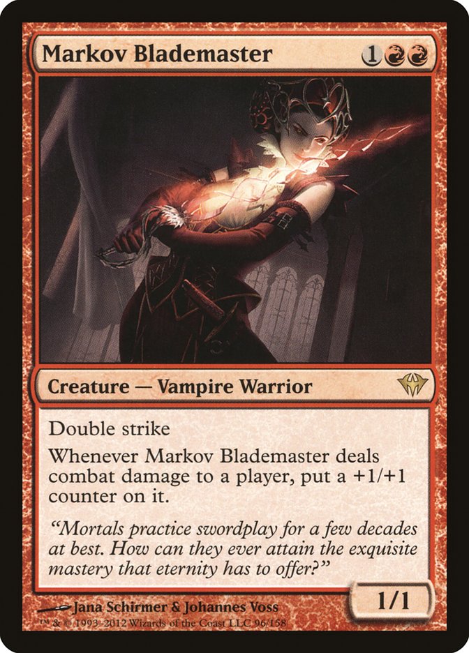 Markov Blademaster [Dark Ascension] | Pegasus Games WI