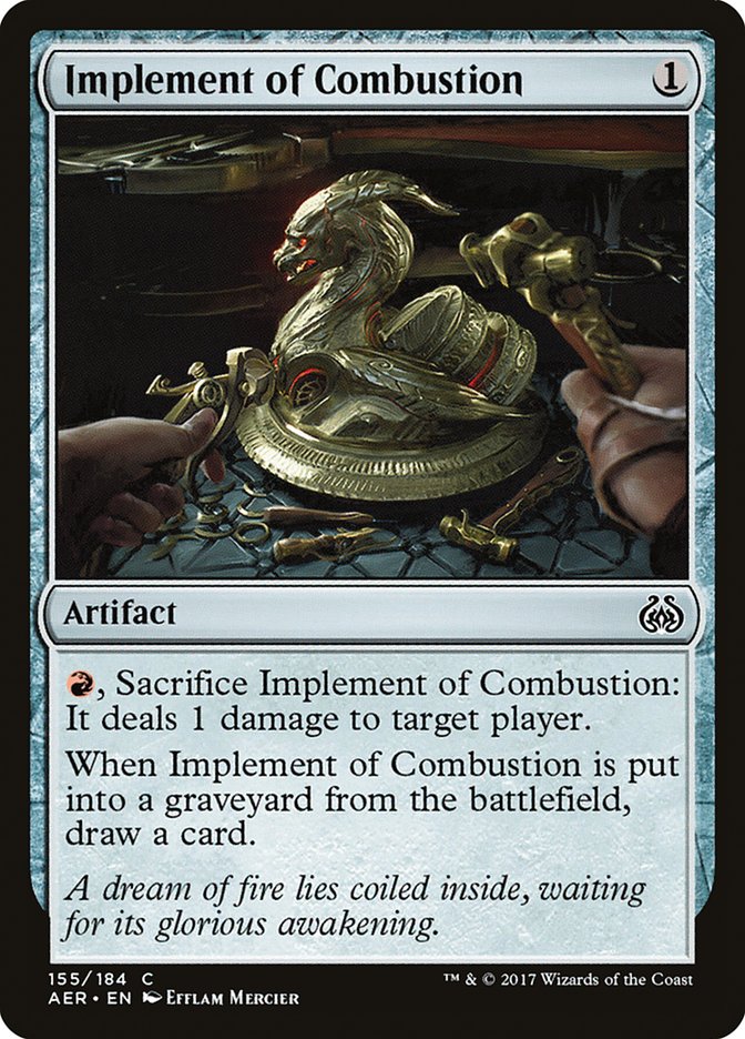 Implement of Combustion [Aether Revolt] | Pegasus Games WI