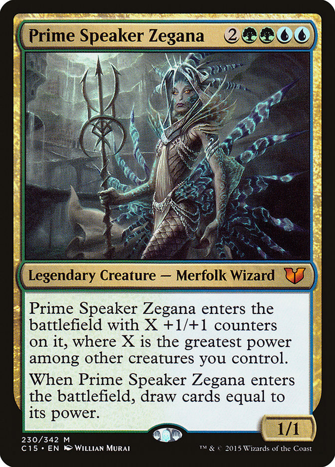 Prime Speaker Zegana [Commander 2015] | Pegasus Games WI
