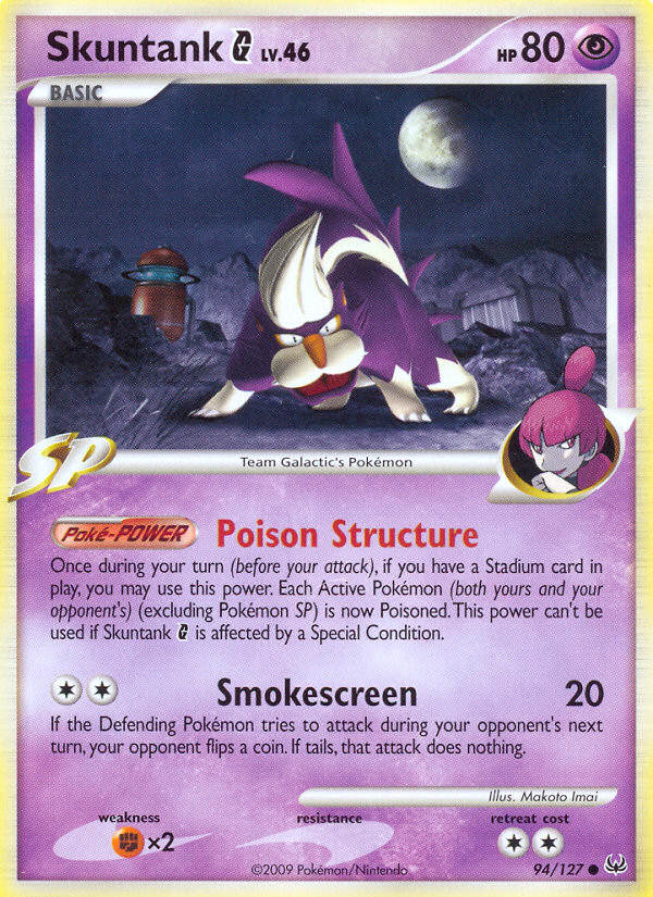 Skuntank G (94/127) [Platinum: Base Set] | Pegasus Games WI
