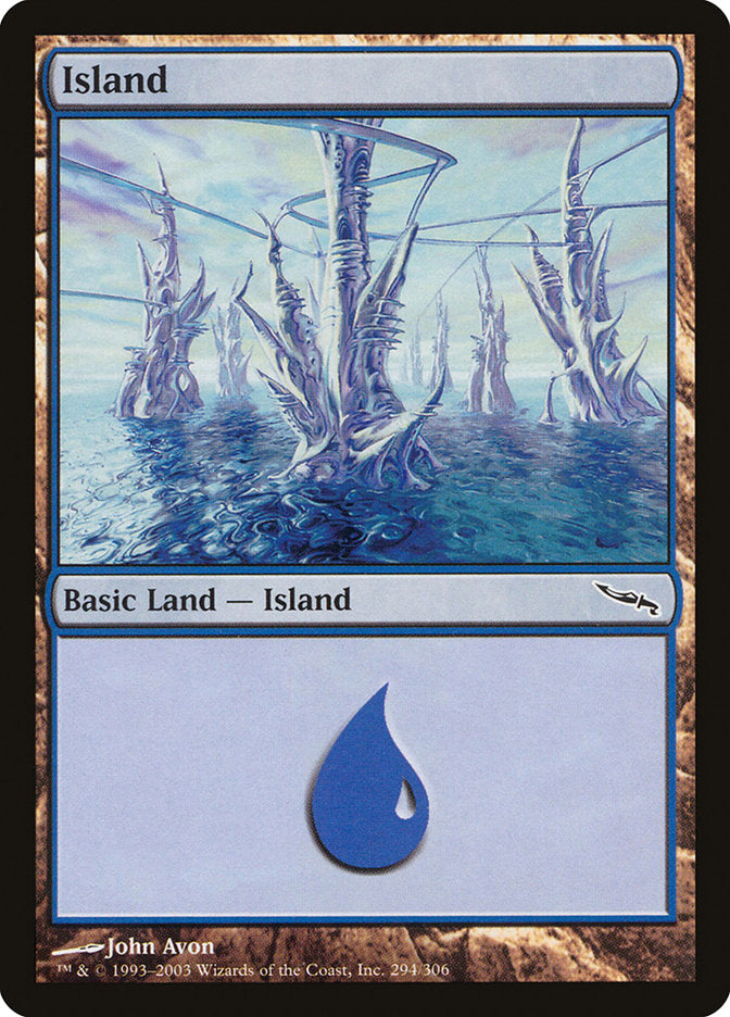 Island (294) [Mirrodin] | Pegasus Games WI