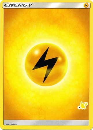 Lightning Energy (Pikachu Stamp #7) [Battle Academy 2020] | Pegasus Games WI