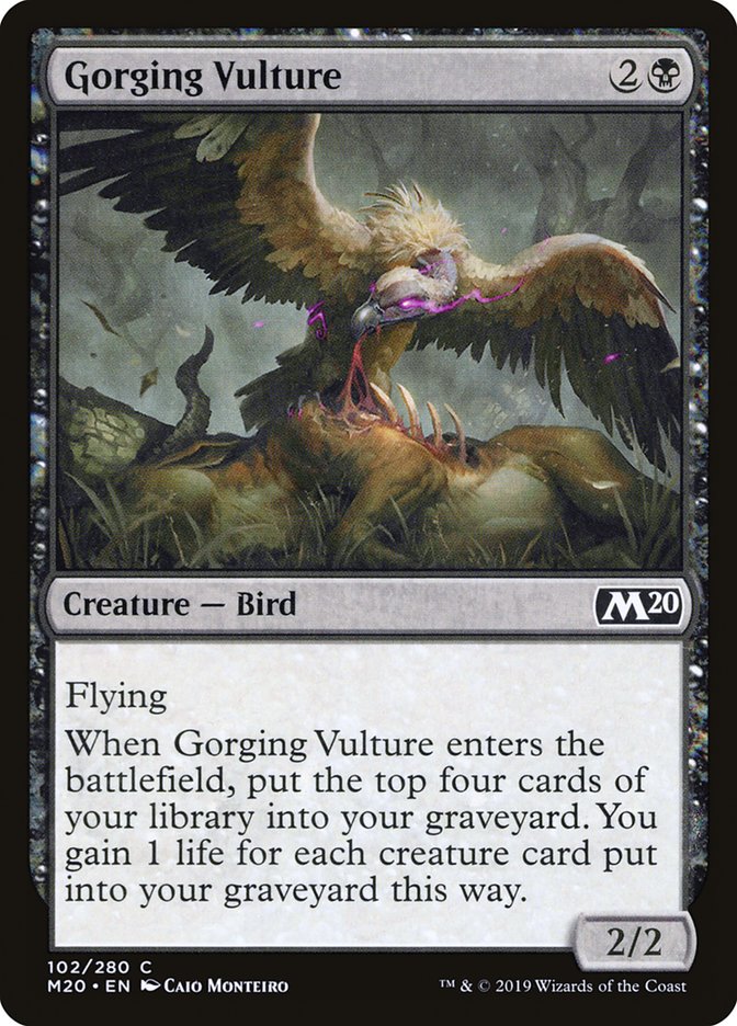 Gorging Vulture [Core Set 2020] | Pegasus Games WI