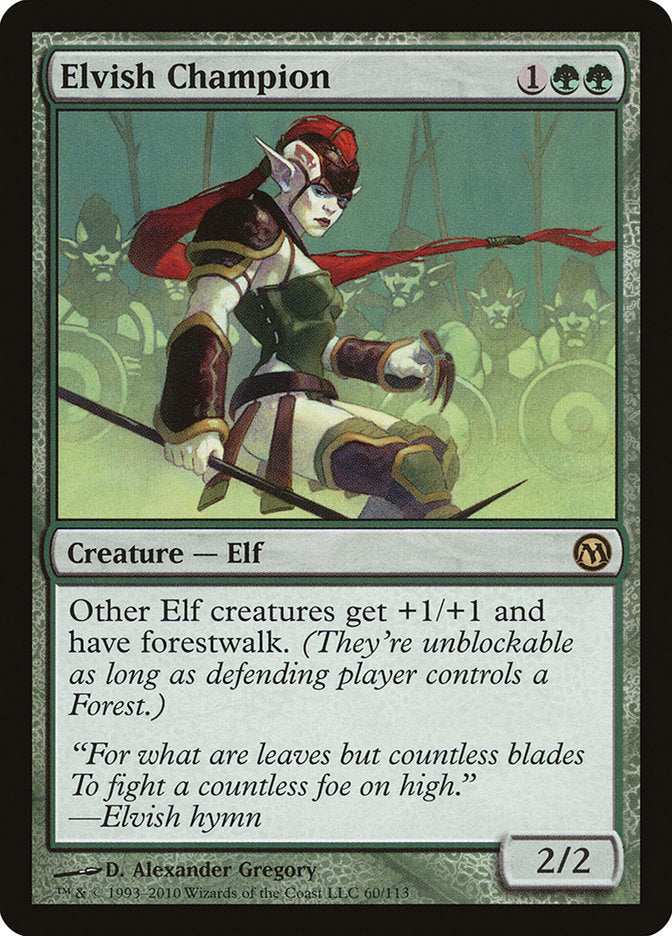 Elvish Champion [Duels of the Planeswalkers] | Pegasus Games WI