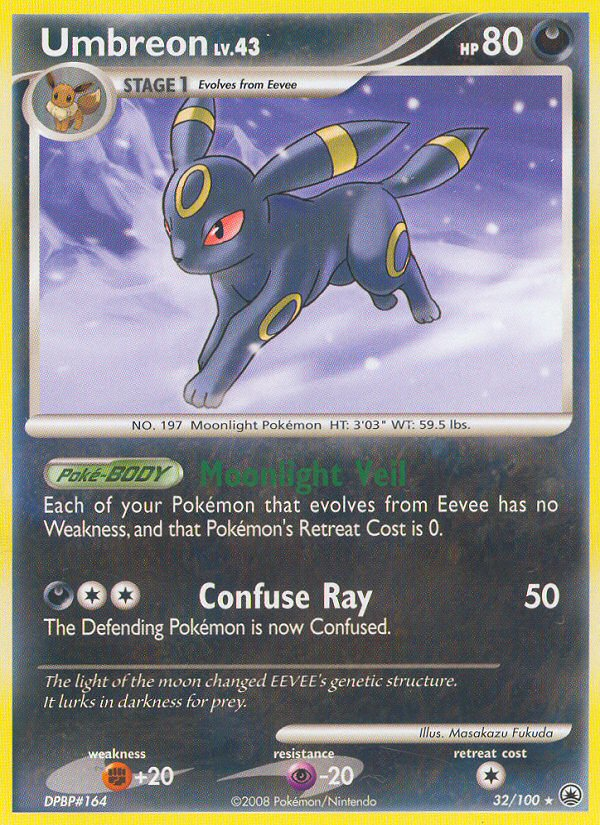 Umbreon (32/100) [Diamond & Pearl: Majestic Dawn] | Pegasus Games WI