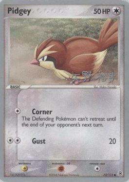 Pidgey (73/112) (B-L-S - Hiroki Yano) [World Championships 2006] | Pegasus Games WI