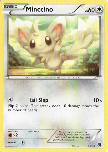 Minccino (19/30) [Black & White: Trainer Kit - Zoroark] | Pegasus Games WI