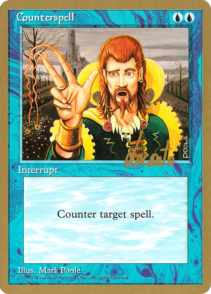 Counterspell (Michael Loconto) [Pro Tour Collector Set] | Pegasus Games WI