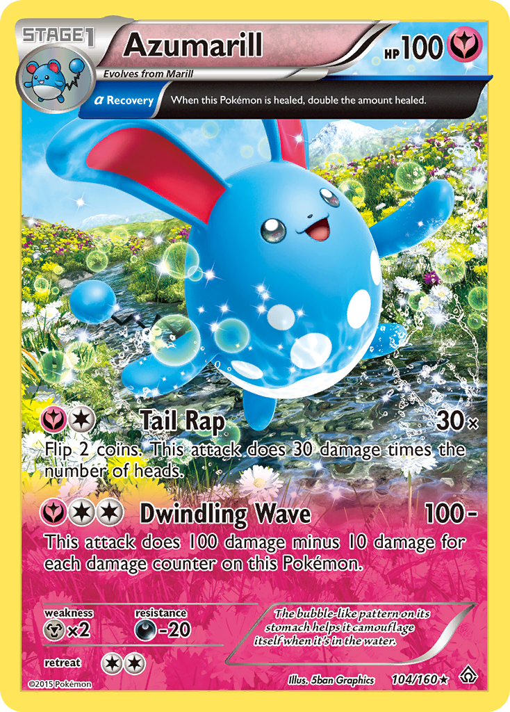 Azumarill (104/160) [XY: Primal Clash] | Pegasus Games WI