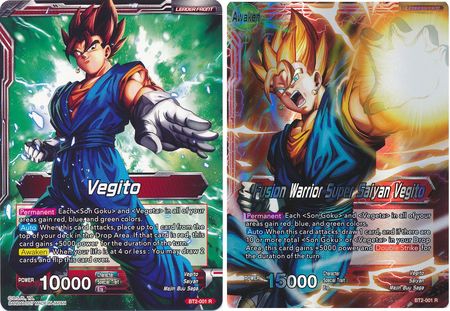 Vegito // Fusion Warrior Super Saiyan Vegito [BT2-001] | Pegasus Games WI
