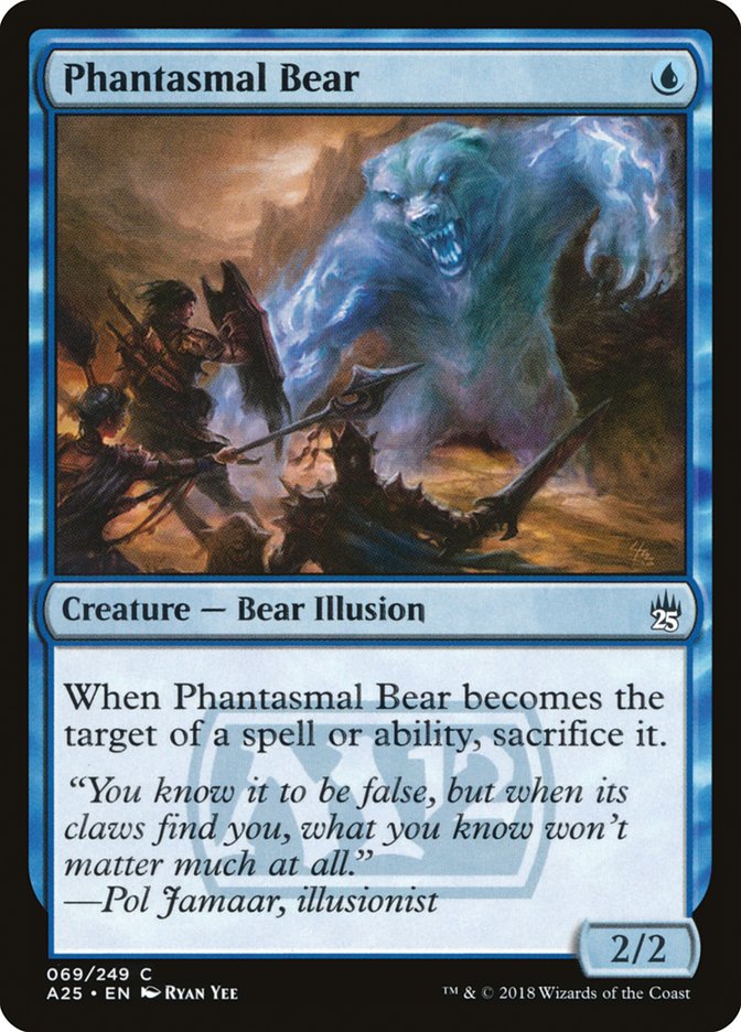 Phantasmal Bear [Masters 25] | Pegasus Games WI