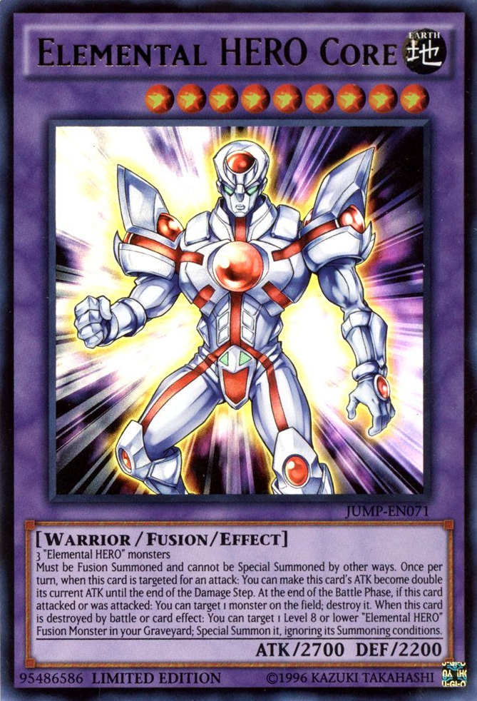 Elemental HERO Core [JUMP-EN071] Ultra Rare | Pegasus Games WI