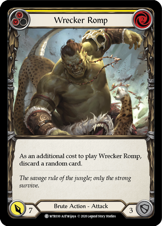 Wrecker Romp (Yellow) [WTR030] Unlimited Normal | Pegasus Games WI
