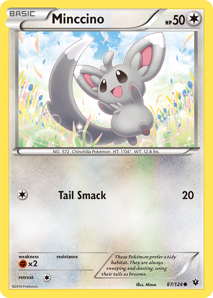 Minccino (87/124) [XY: Fates Collide] | Pegasus Games WI