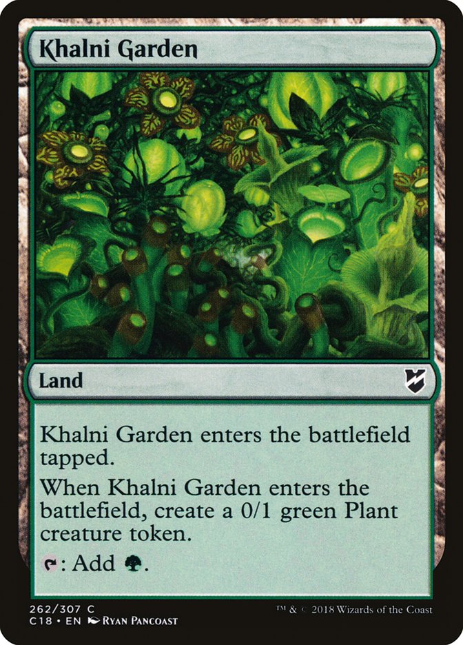 Khalni Garden [Commander 2018] | Pegasus Games WI