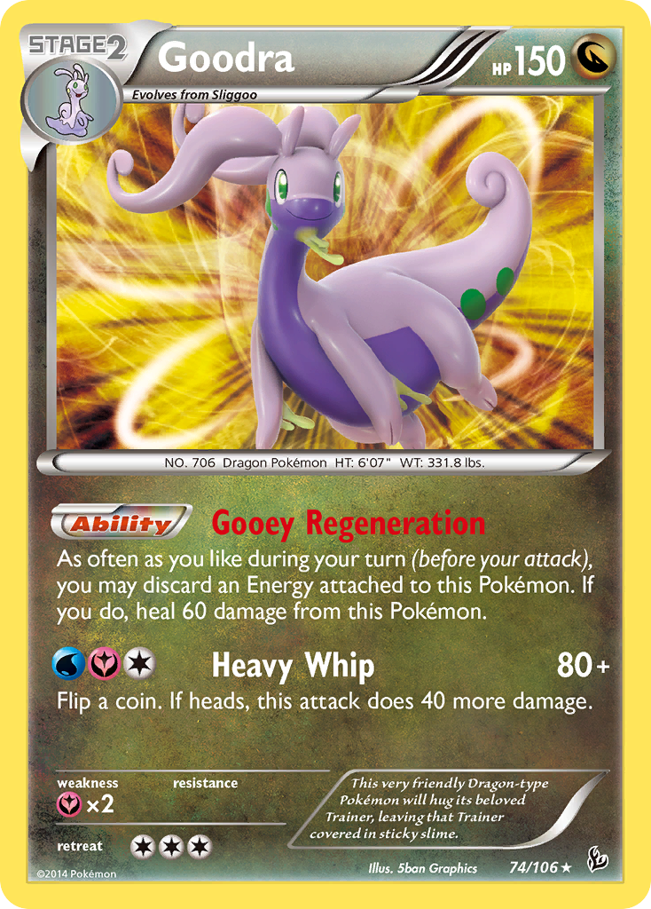 Goodra (74/106) [XY: Flashfire] | Pegasus Games WI