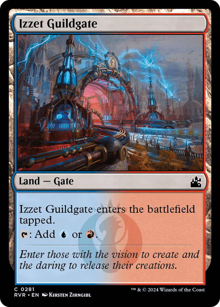 Izzet Guildgate [Ravnica Remastered] | Pegasus Games WI