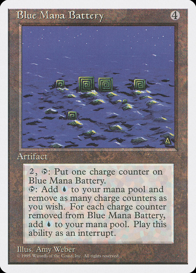 Blue Mana Battery [Fourth Edition] | Pegasus Games WI