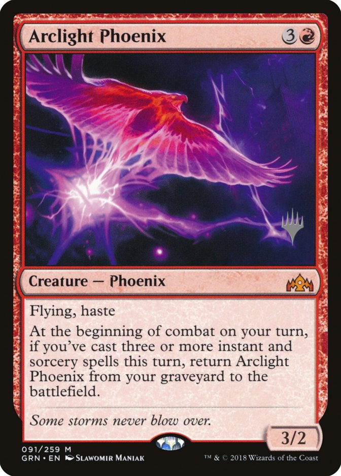 Arclight Phoenix (Promo Pack) [Guilds of Ravnica Promos] | Pegasus Games WI