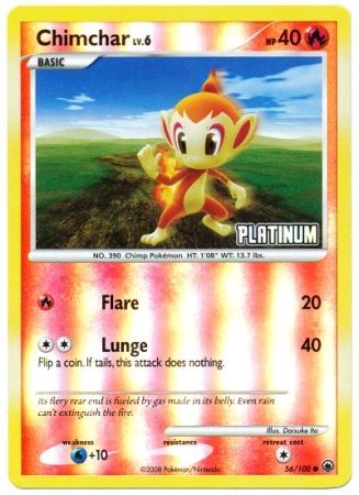 Chimchar (56/100) [Burger King Promos: 2009 Collection] | Pegasus Games WI