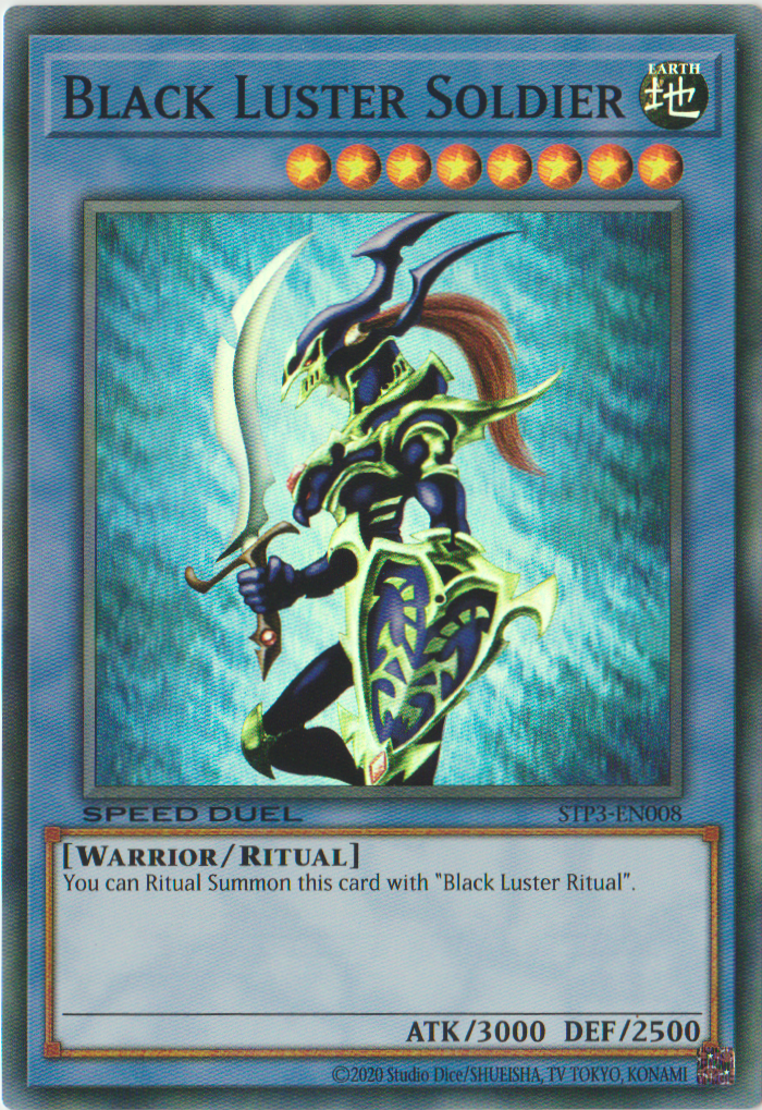 Black Luster Soldier [STP3-EN008] Super Rare | Pegasus Games WI