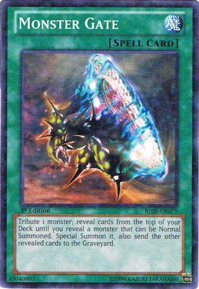 Monster Gate [BP01-EN079] Starfoil Rare | Pegasus Games WI