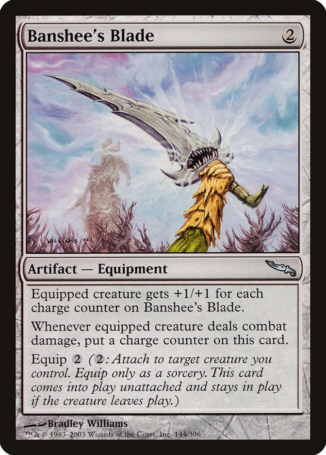 Banshee's Blade [Mirrodin] | Pegasus Games WI