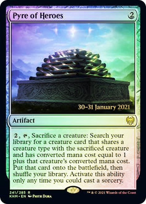Pyre of Heroes [Kaldheim Prerelease Promos] | Pegasus Games WI